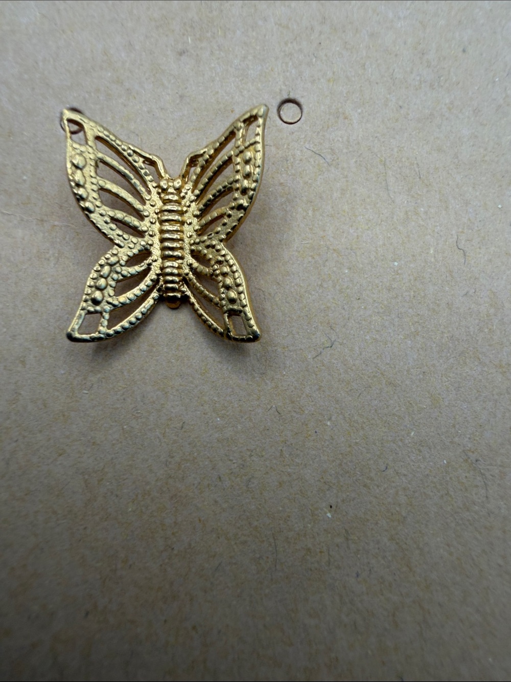 Gold Butterfly Lapel pin  - Women Accessories